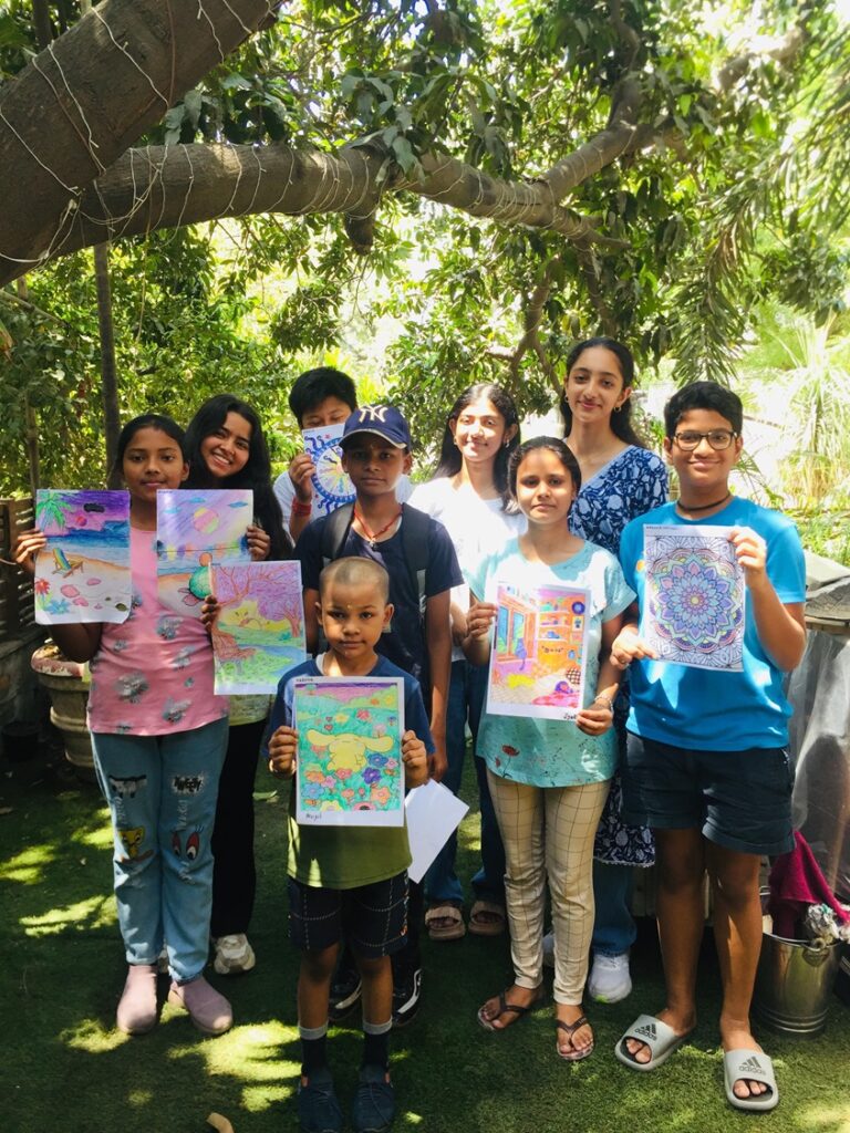 Volunteer for the program  of  teaching skills and knowledge based academics to underprivileged kids :